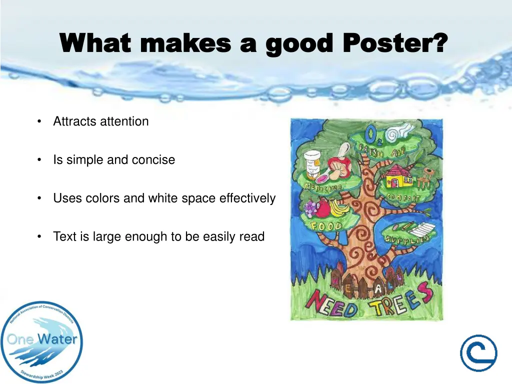 what what makes makes a good poster a good poster