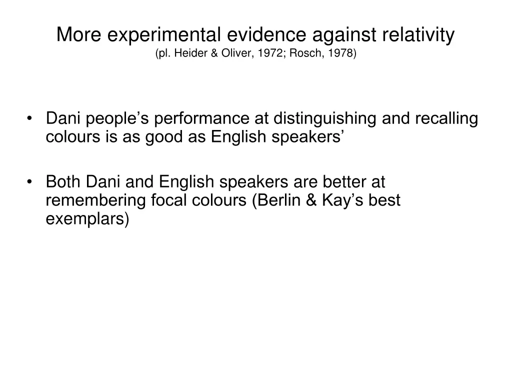 more experimental evidence against relativity