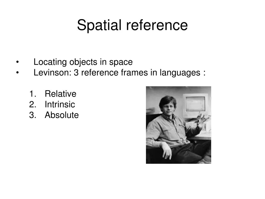 spatial reference