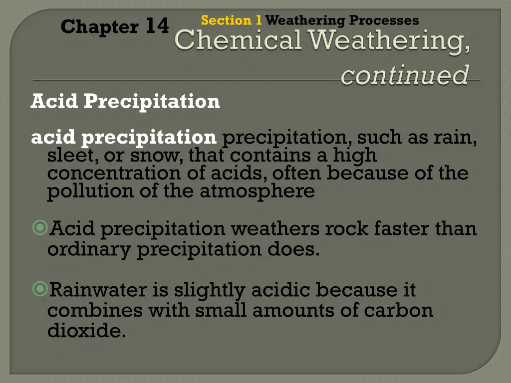 section 1 weathering processes 11