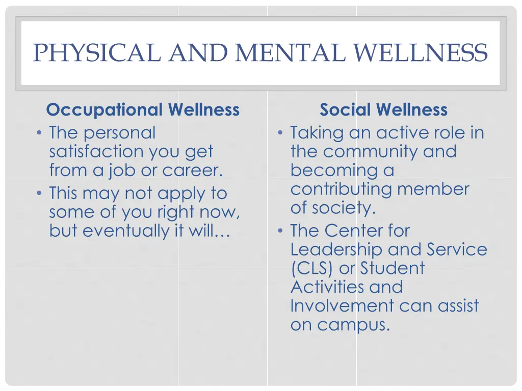 physical and mental wellness 1