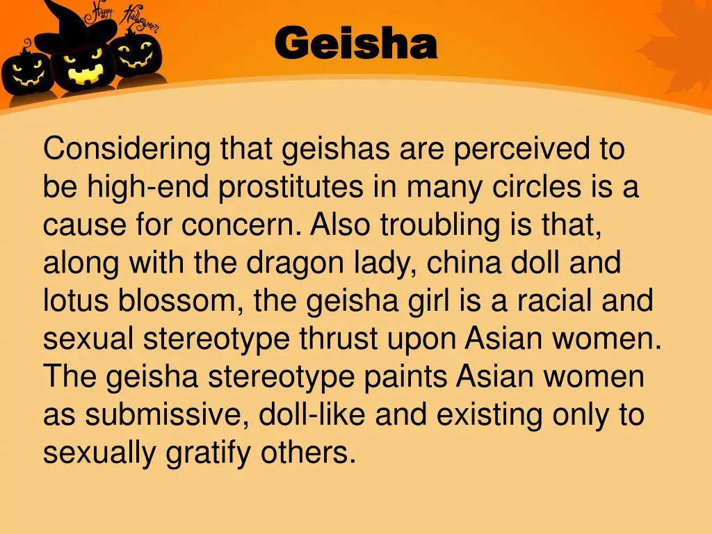 geisha geisha