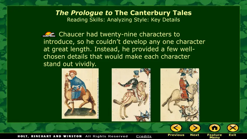 the prologue to the canterbury tales reading