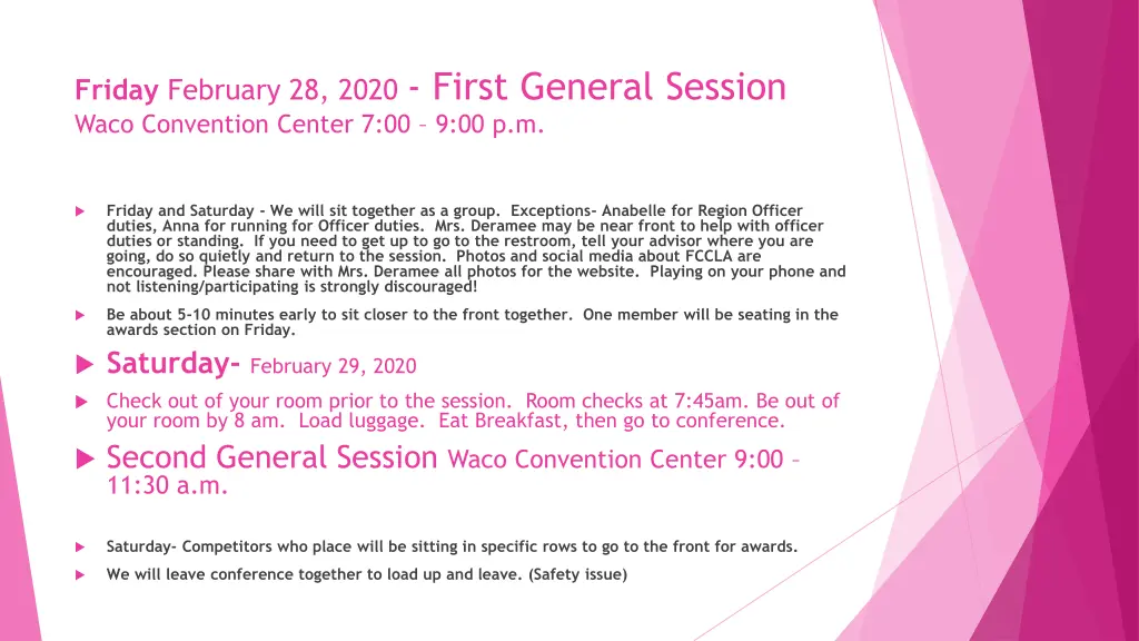 friday february 28 2020 first general session