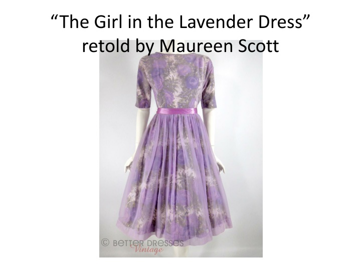 the girl in the lavender dress retold by maureen