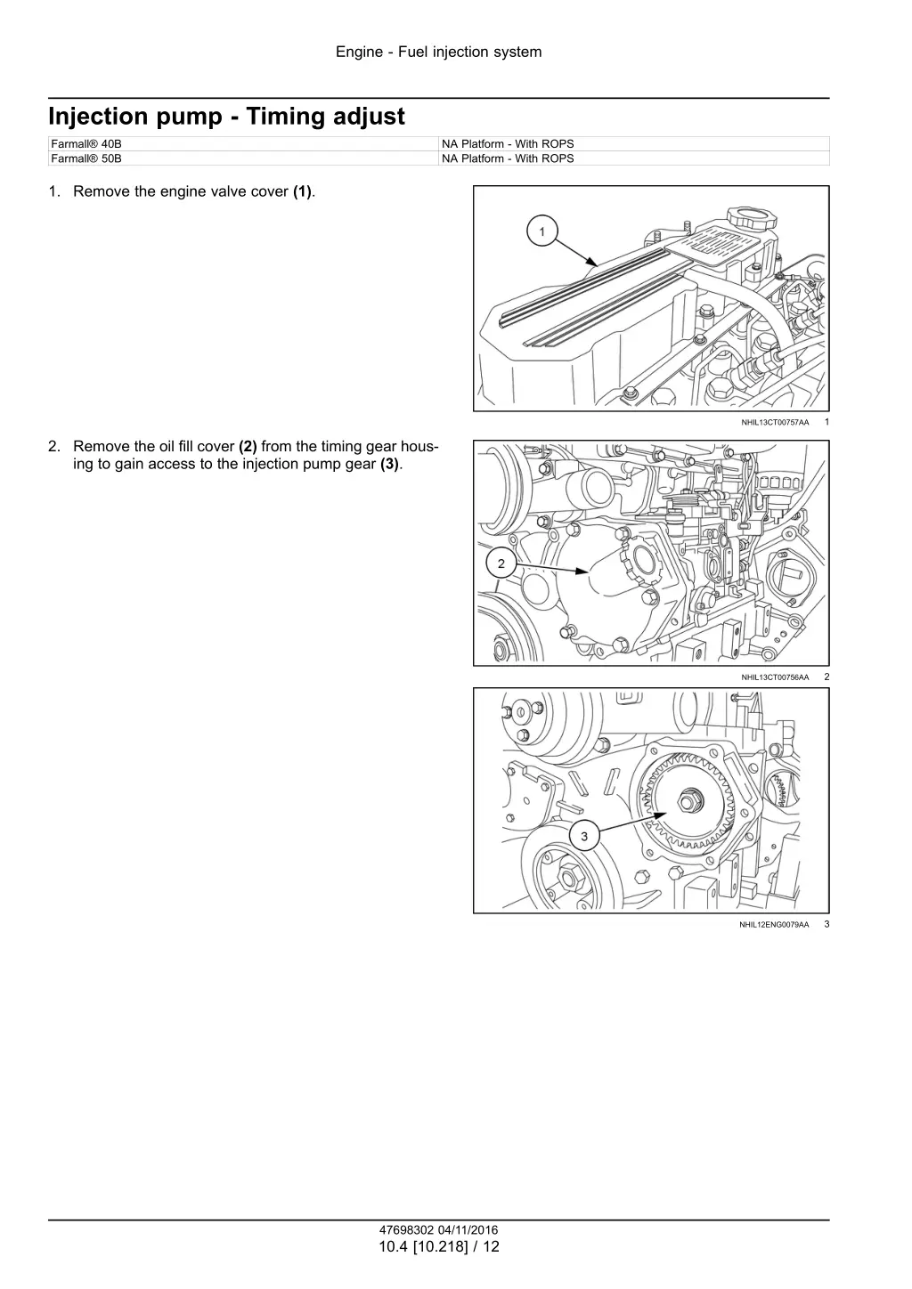 engine fuel injection system