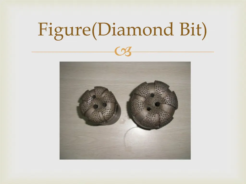 figure diamond bit