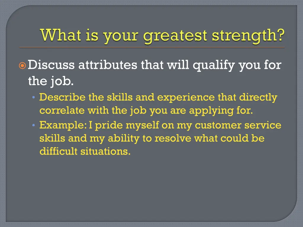 discuss attributes that will qualify