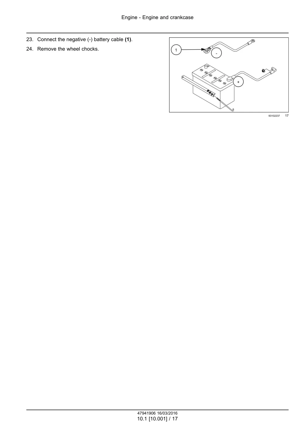 engine engine and crankcase 14