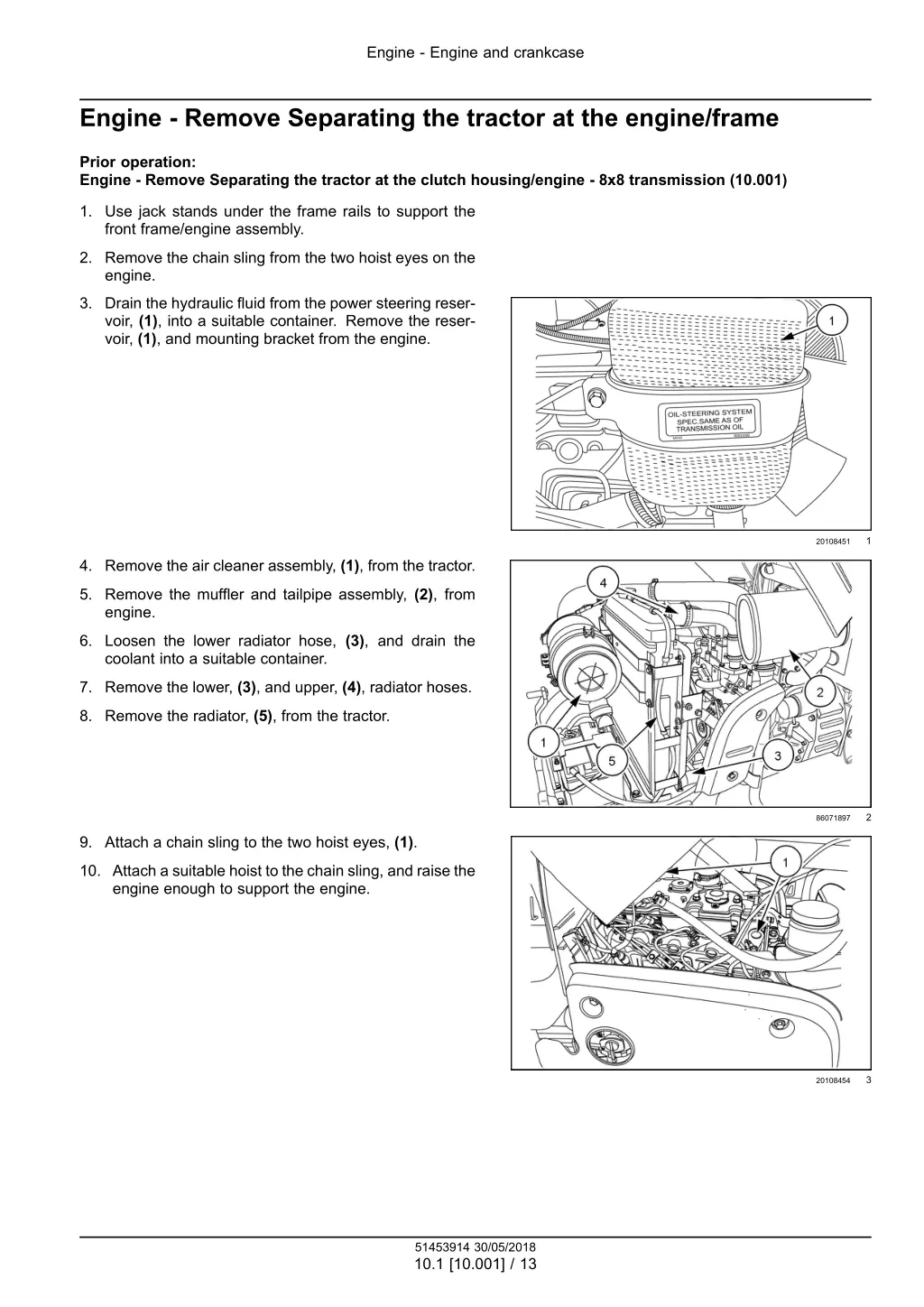 engine engine and crankcase 6