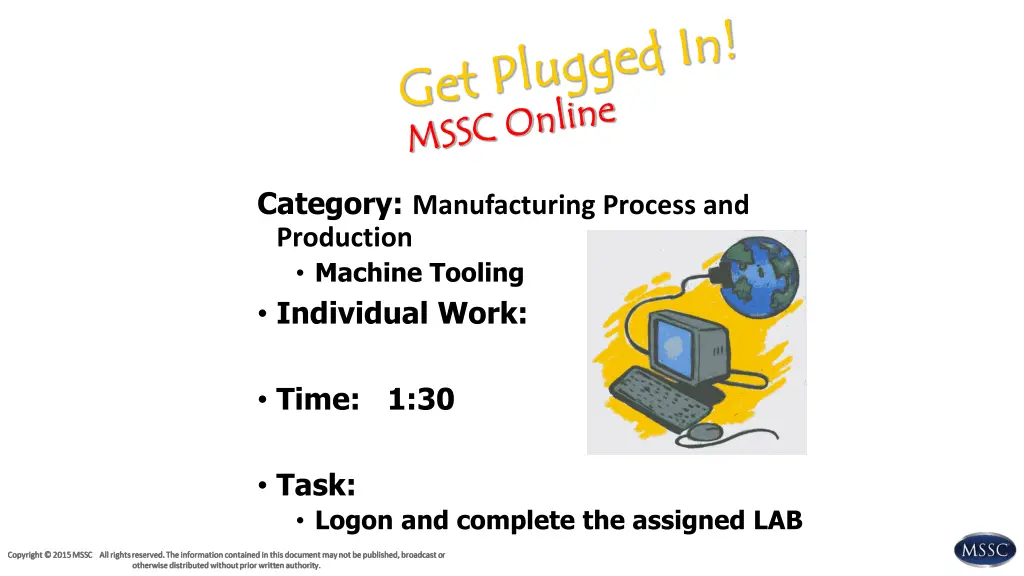 category manufacturing process and production