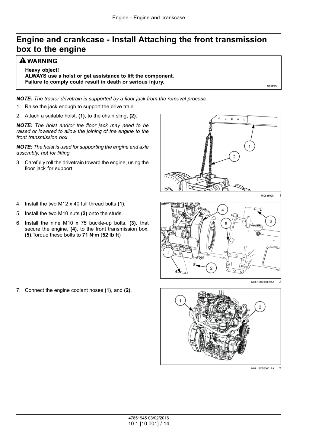 engine engine and crankcase 11