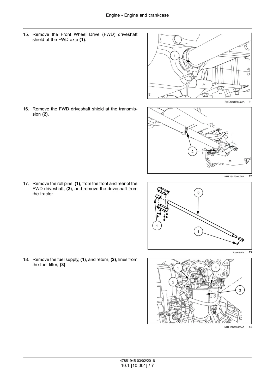 engine engine and crankcase 4