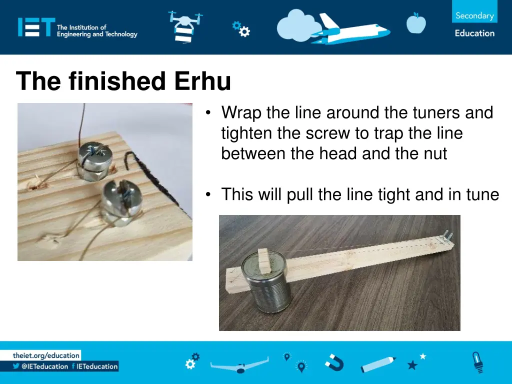 the finished erhu