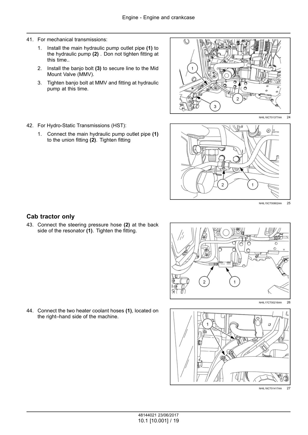 engine engine and crankcase 15