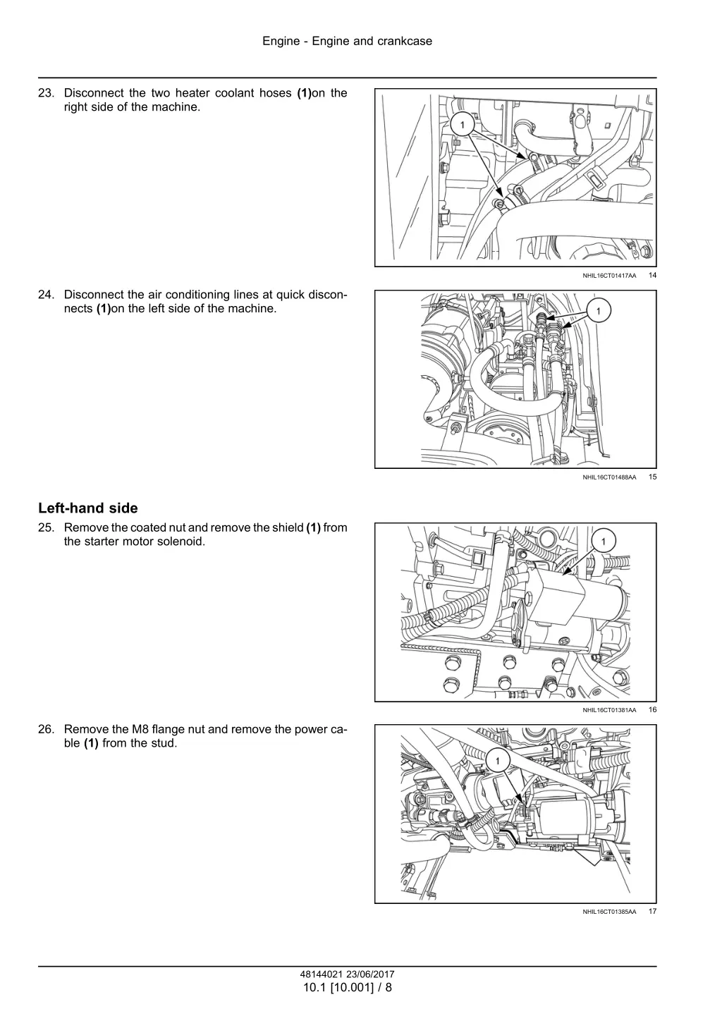 engine engine and crankcase 4