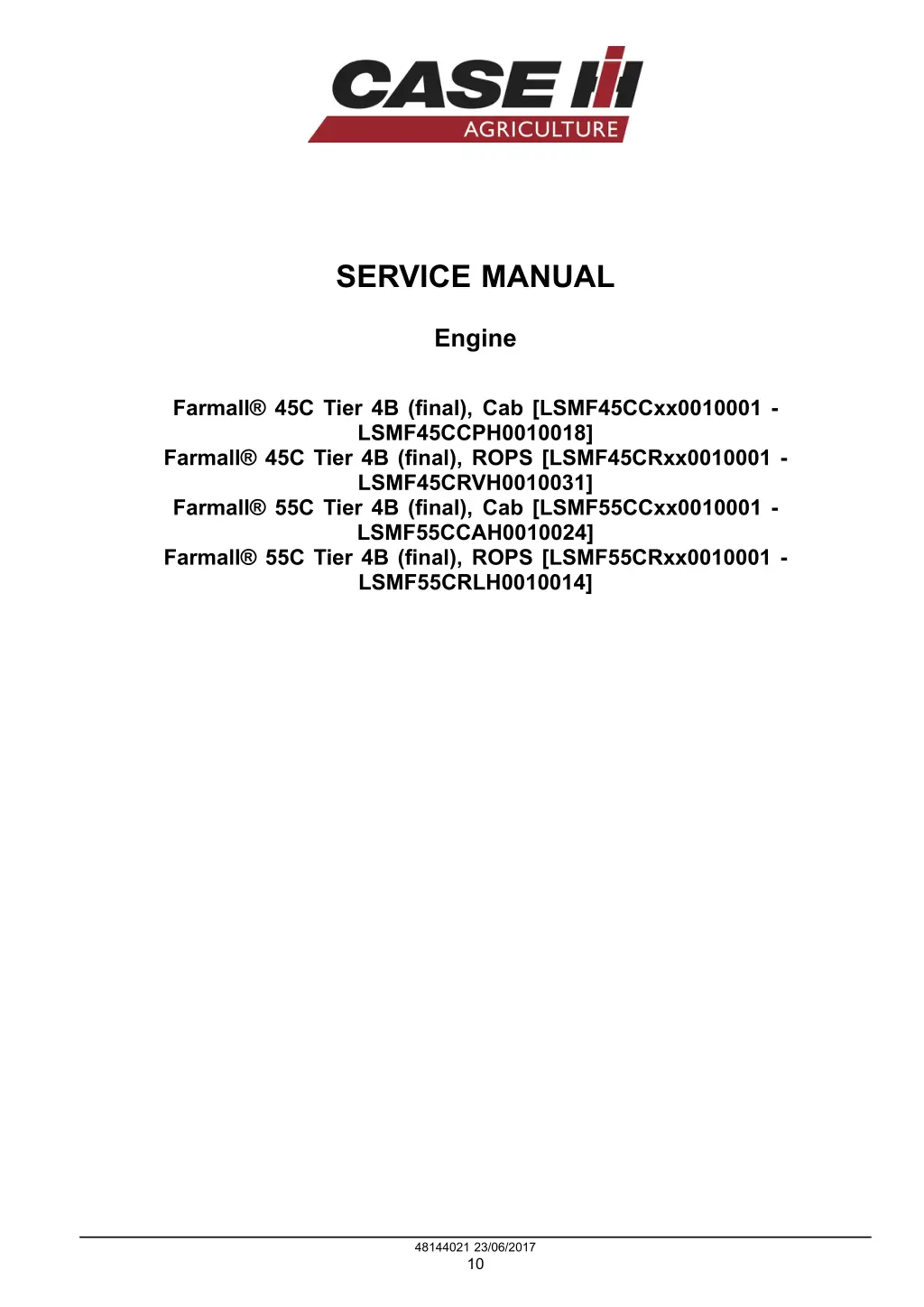 service manual 1