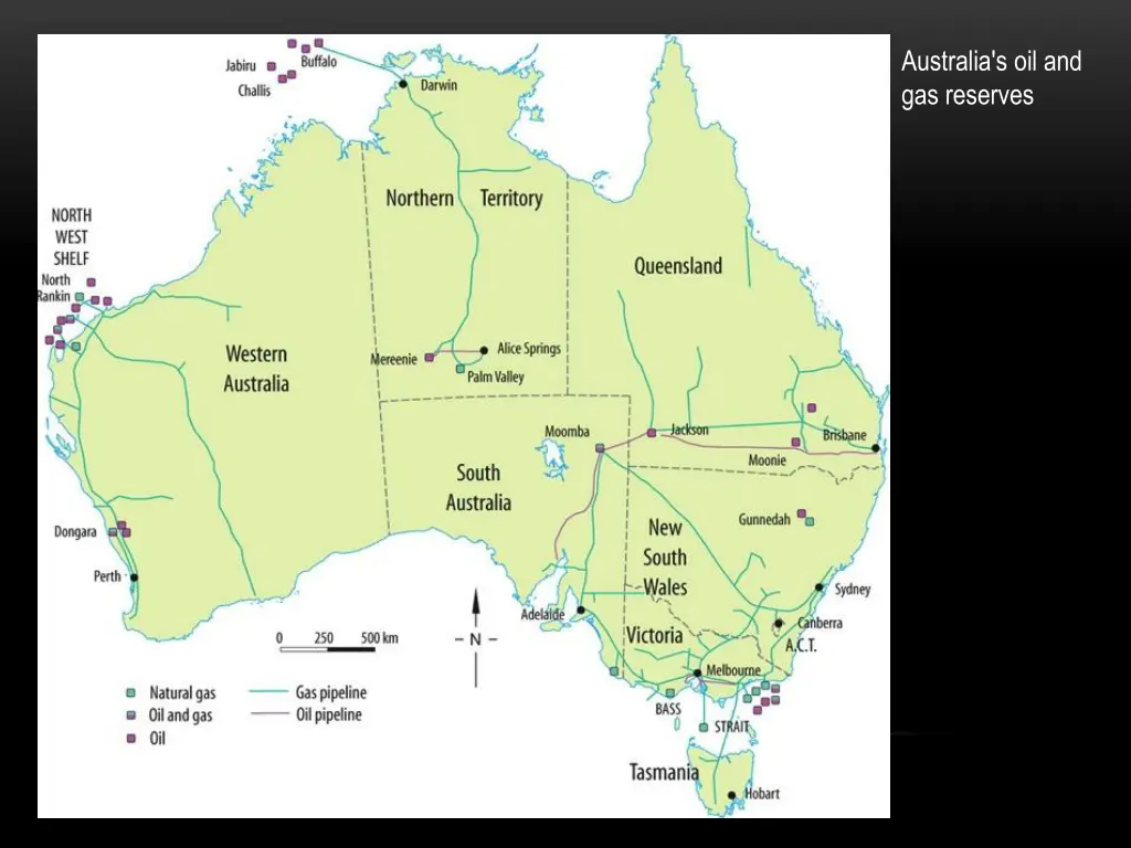 australia s oil and gas reserves