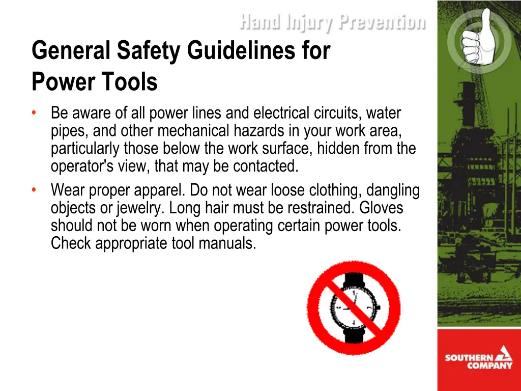 general safety guidelines for power tools 1