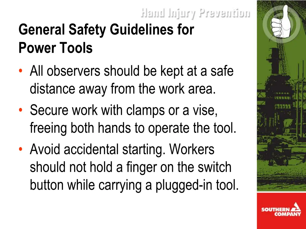 general safety guidelines for power tools 3