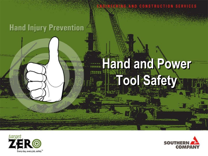 hand and power tool safety