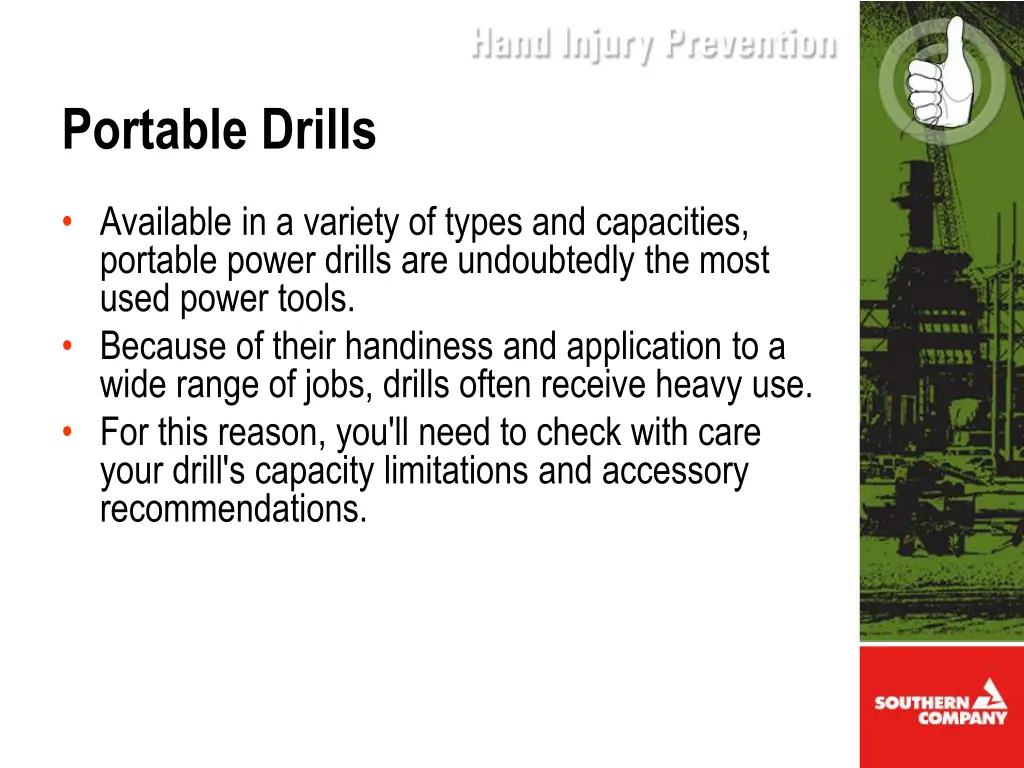 portable drills