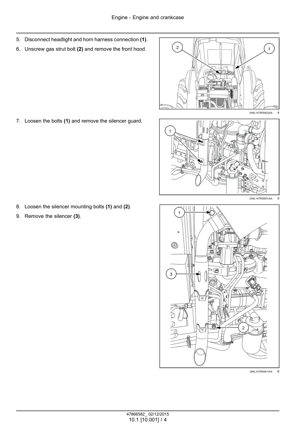 engine engine and crankcase 1