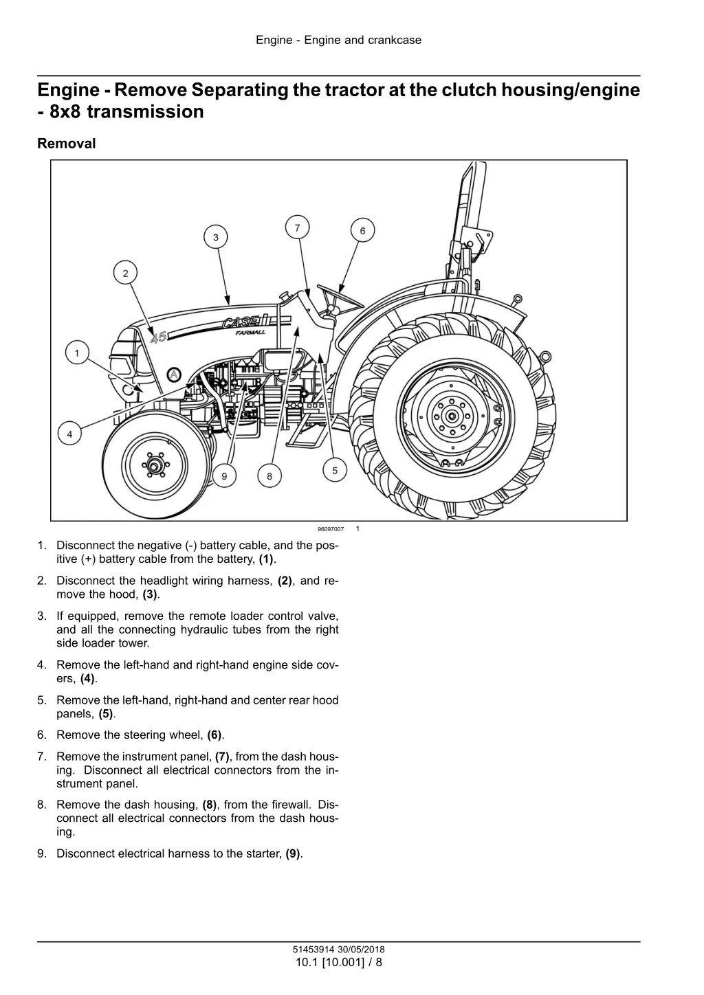 engine engine and crankcase 1