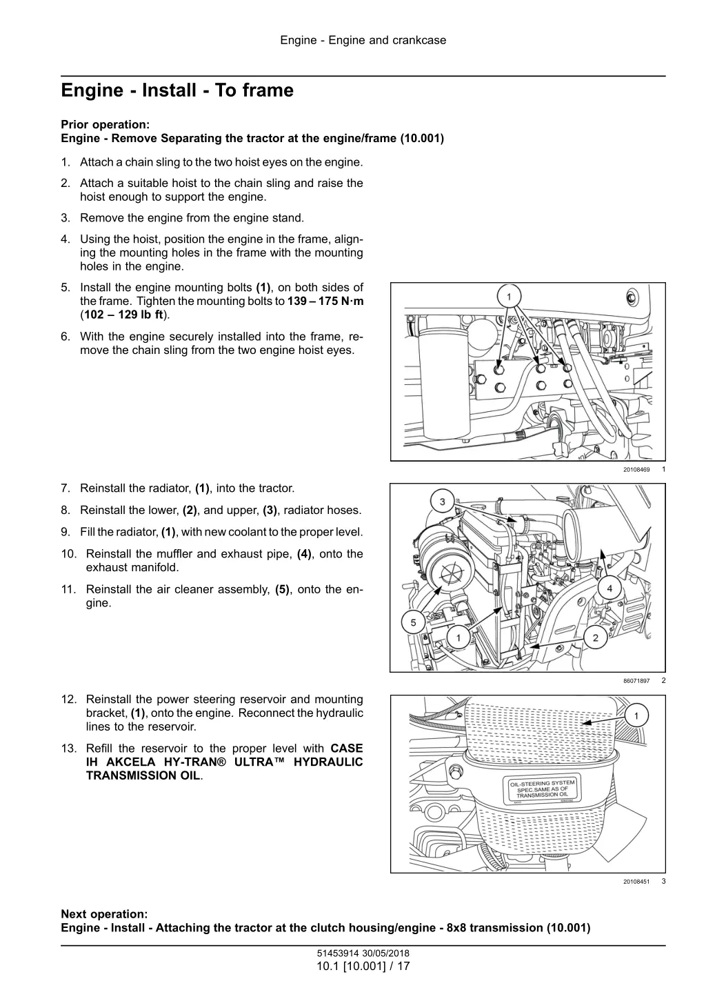 engine engine and crankcase 9