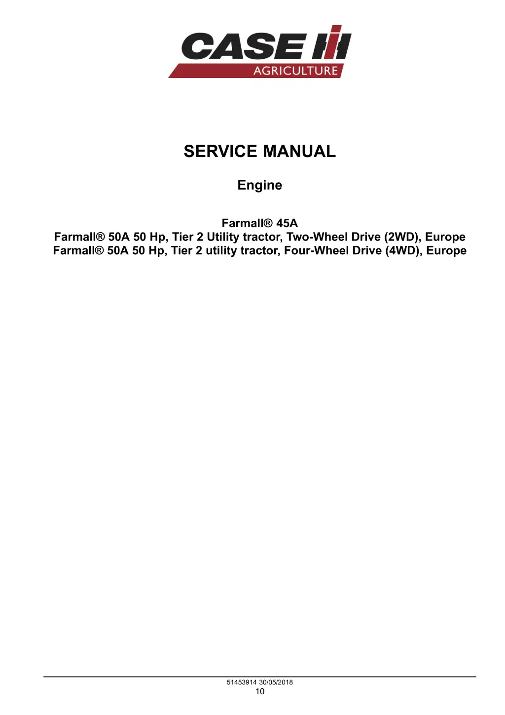 service manual 1