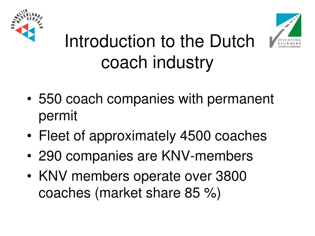 introduction to the dutch coach industry