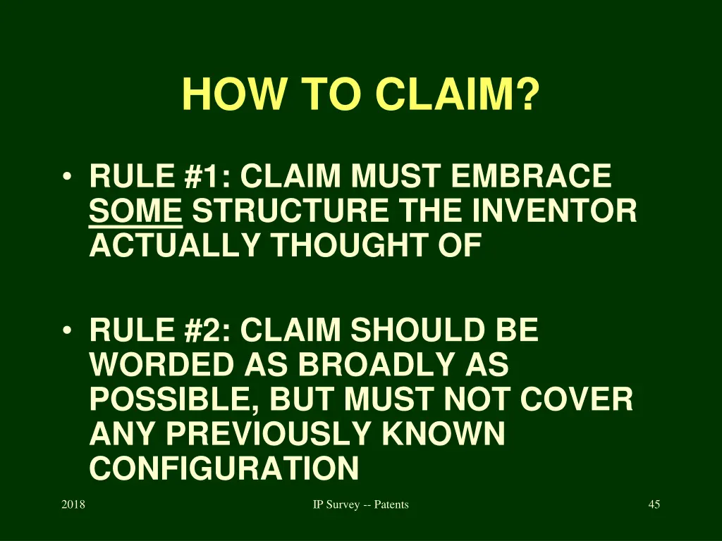 how to claim