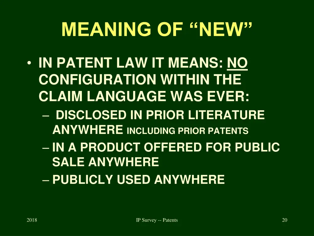 meaning of new 1