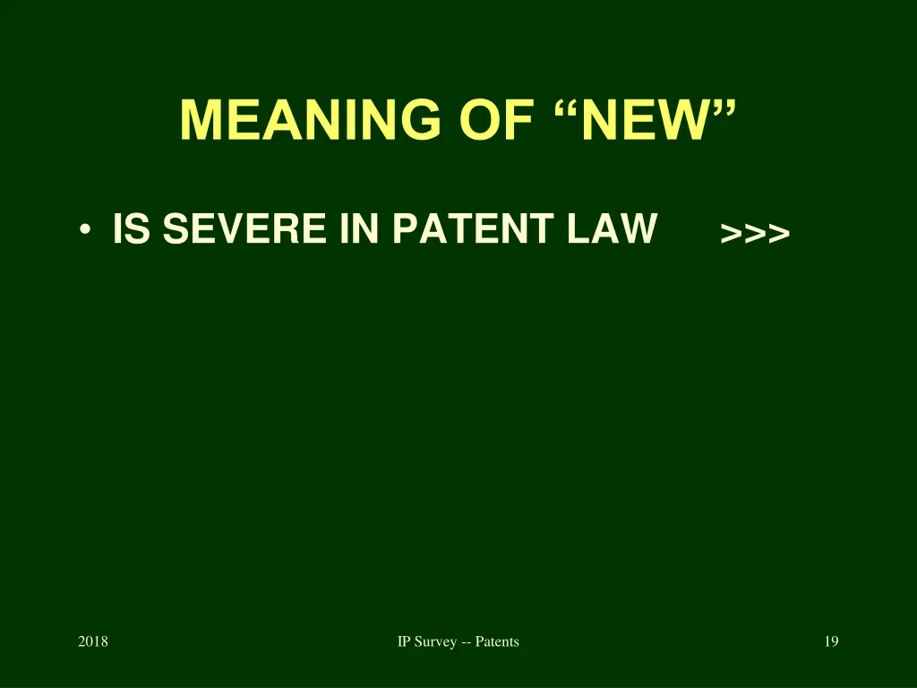 meaning of new