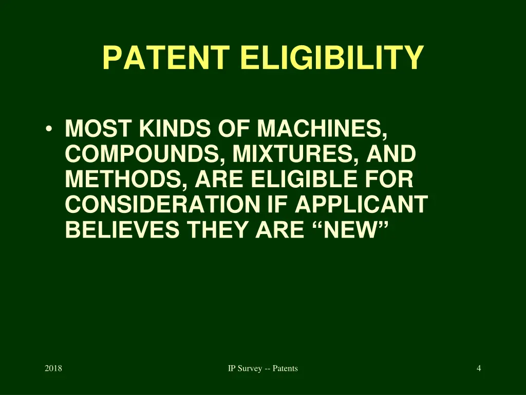 patent eligibility