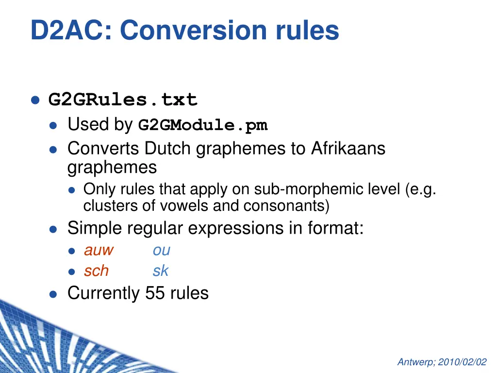 d2ac conversion rules 1