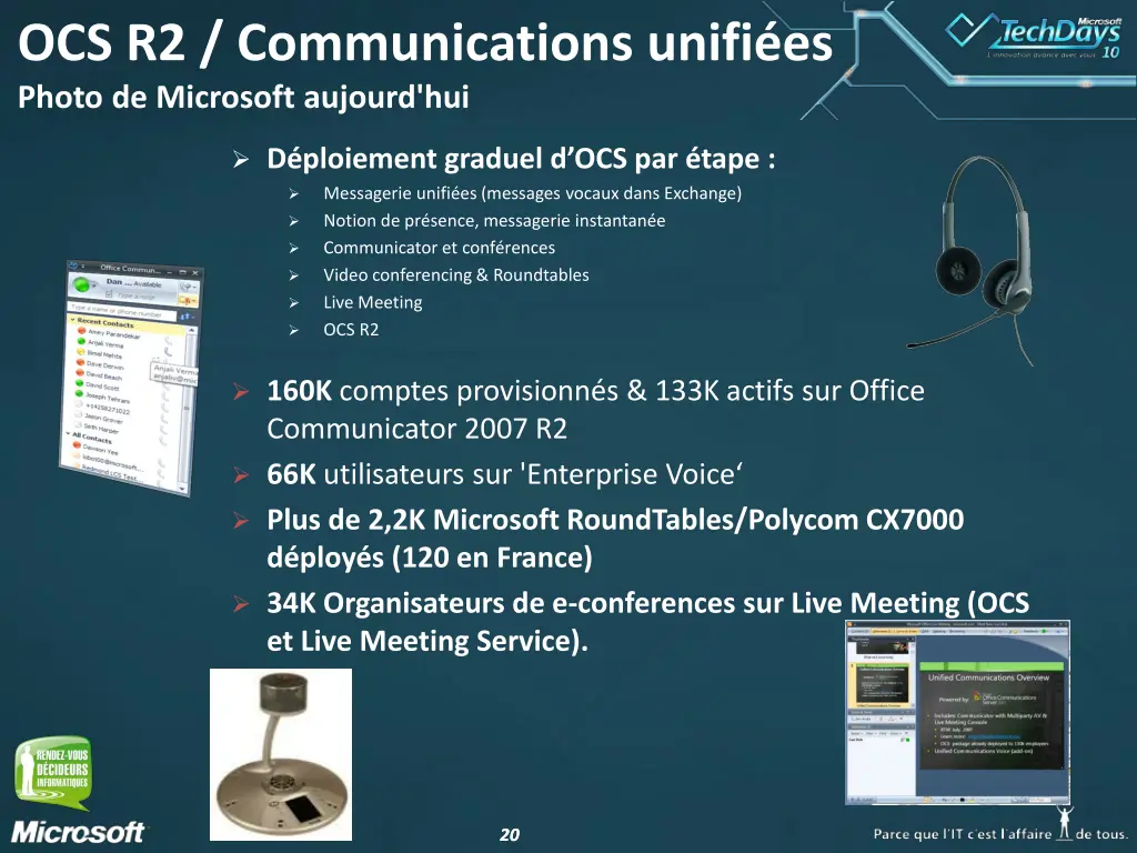 ocs r2 communications unifi es photo de microsoft