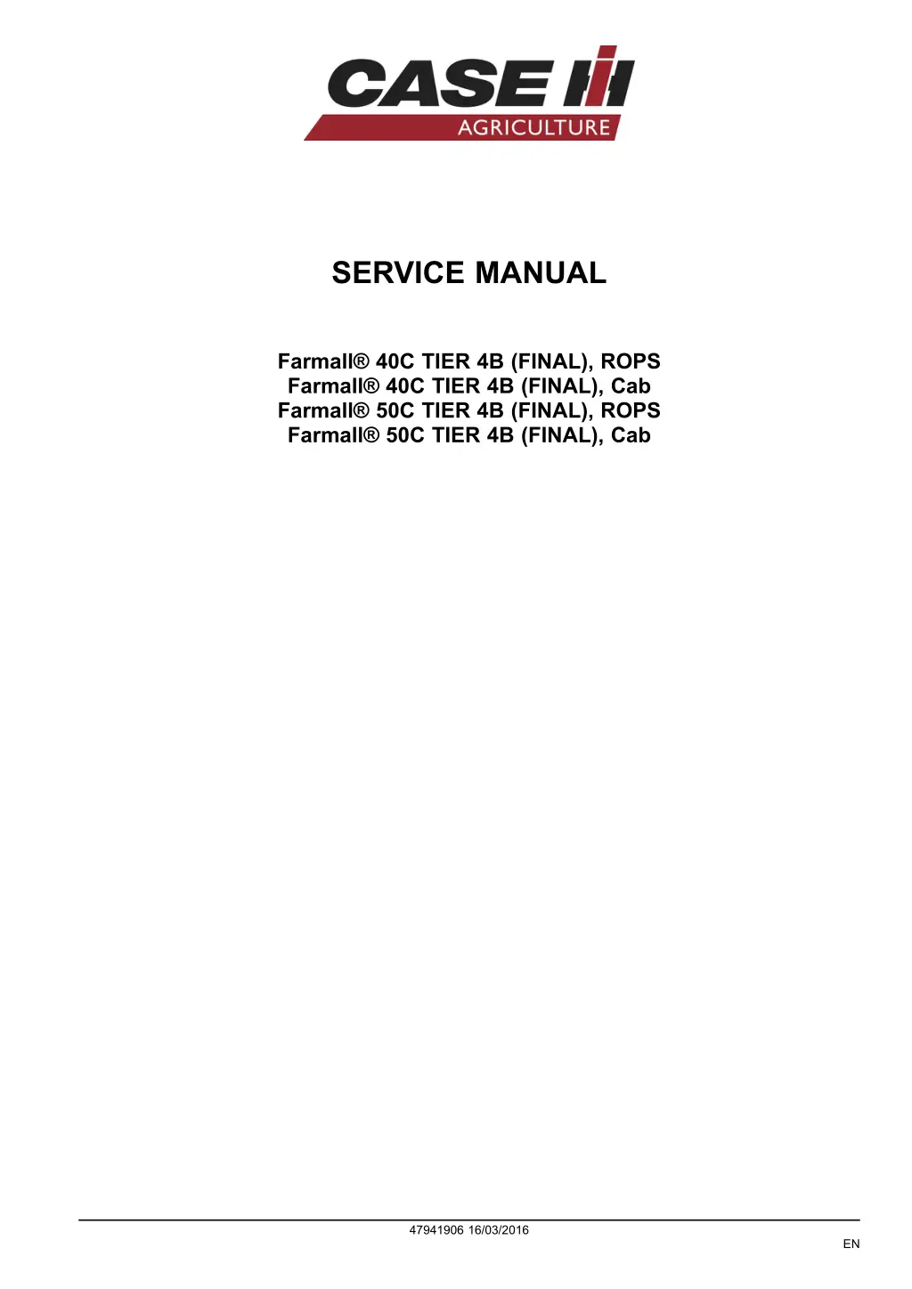 service manual