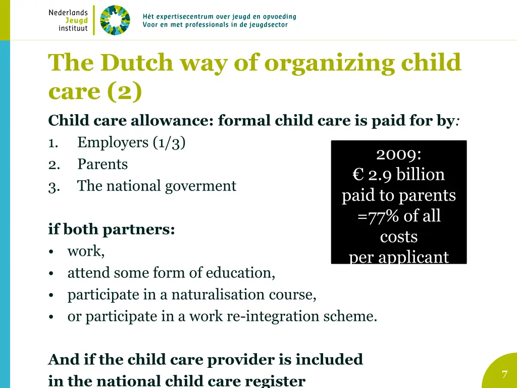 the dutch way of organizing child care 2 child