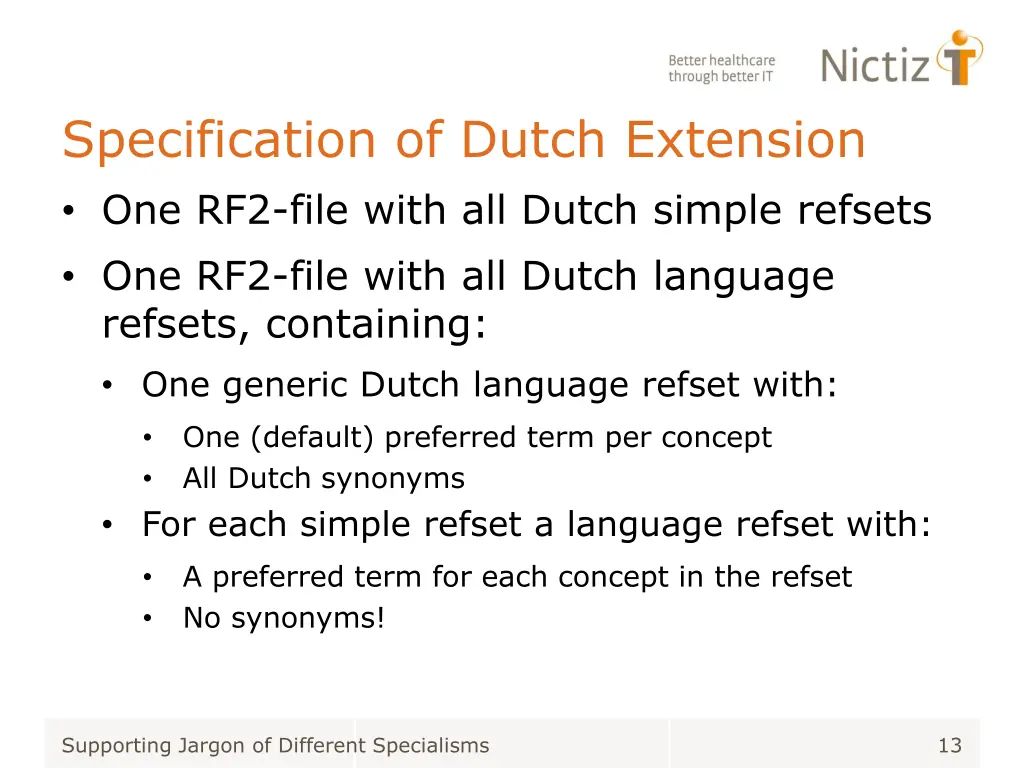 specification of dutch extension one rf2 file