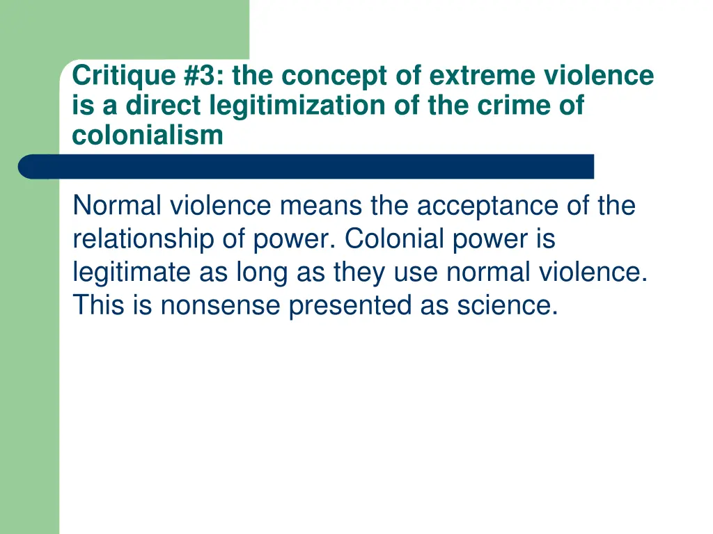 critique 3 the concept of extreme violence