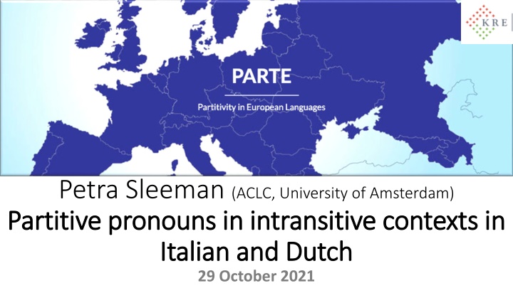 petra sleeman aclc university of amsterdam