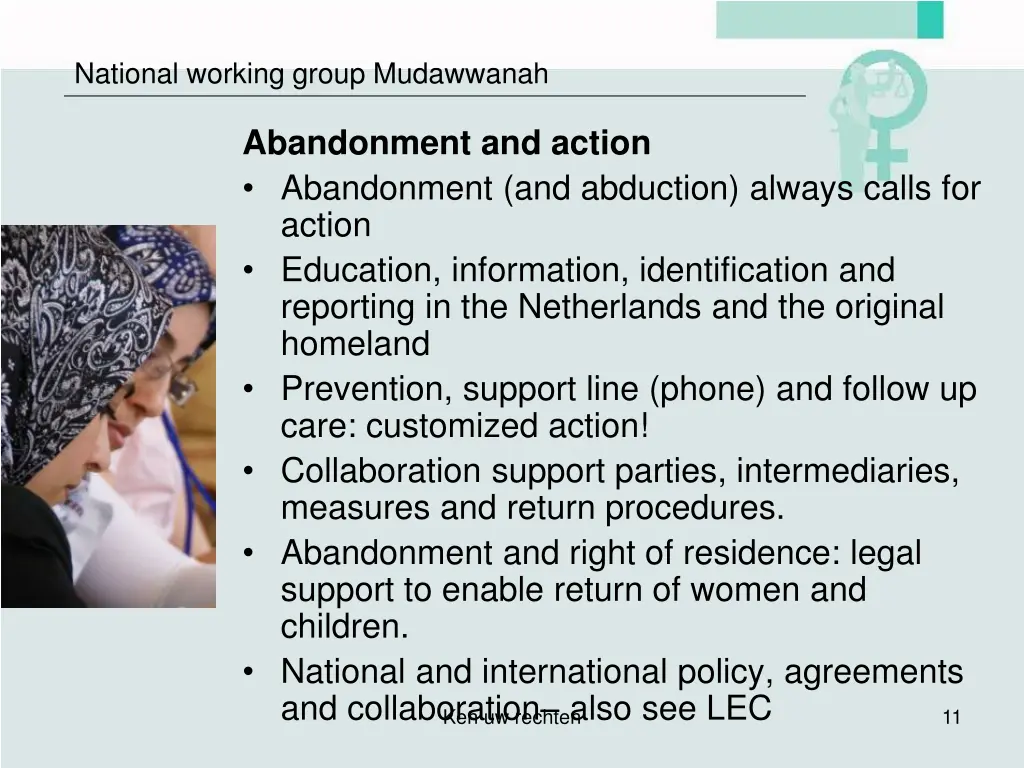 national working group mudawwanah 6