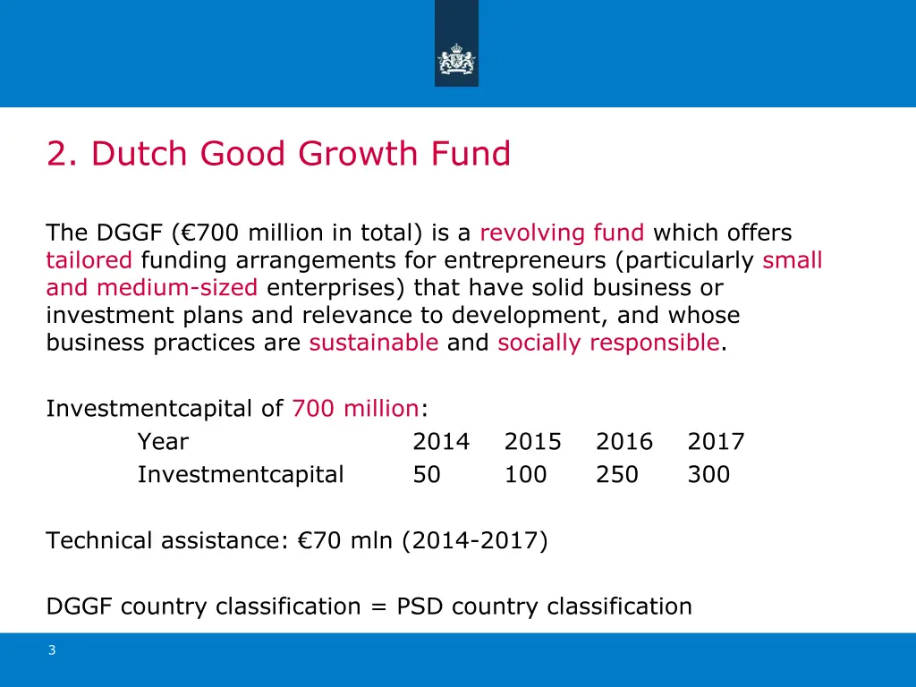 2 dutch good growth fund