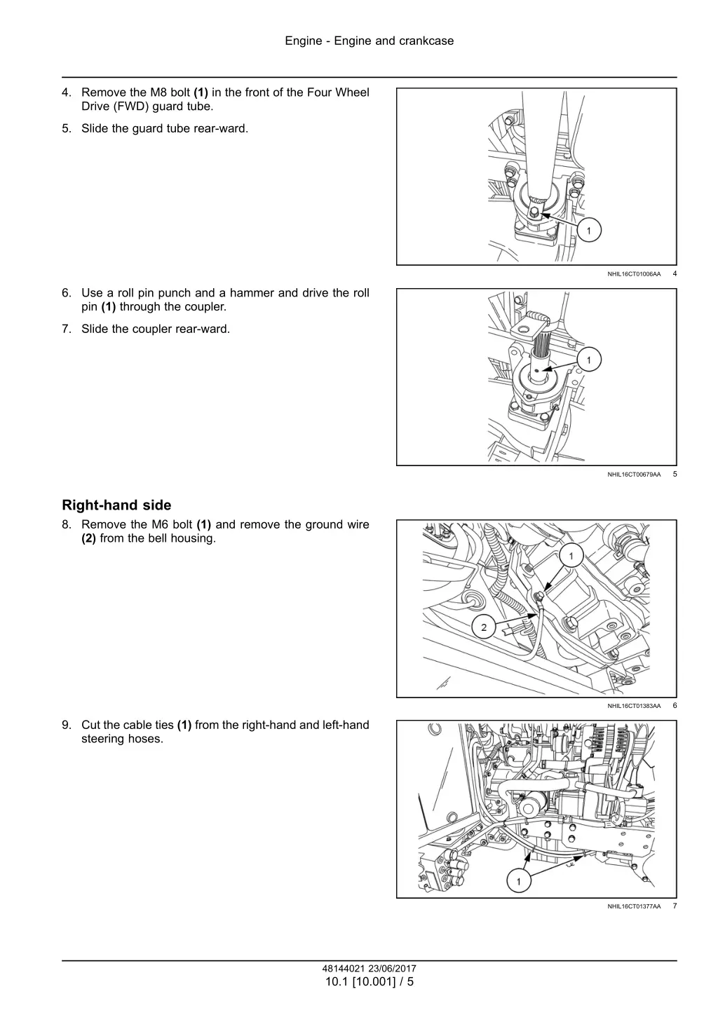 engine engine and crankcase 1