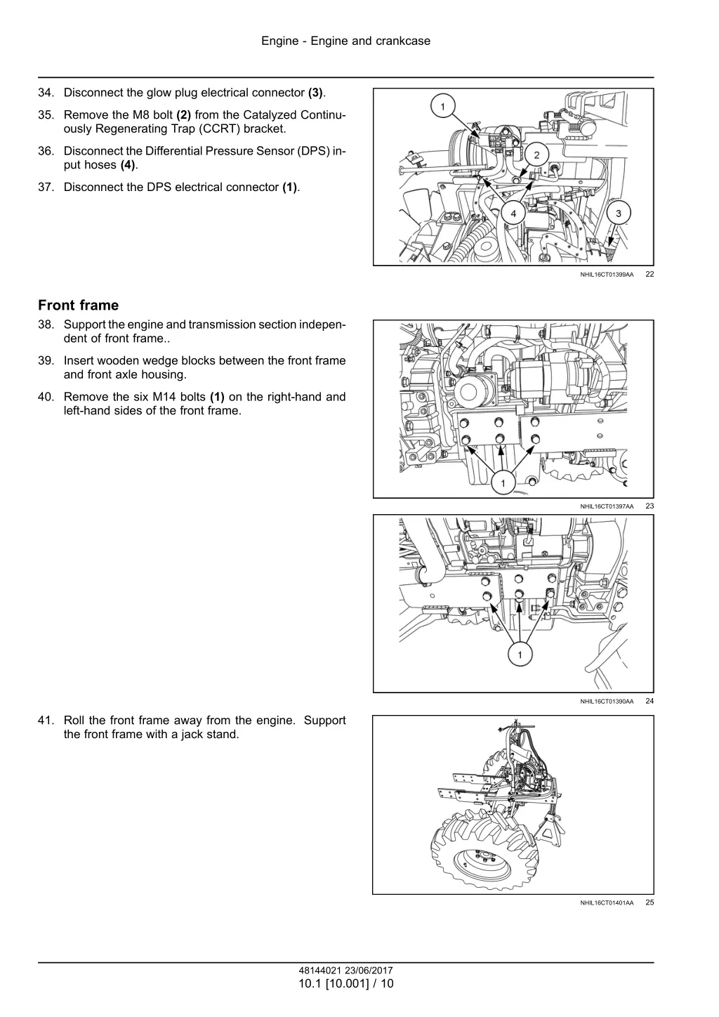 engine engine and crankcase 6