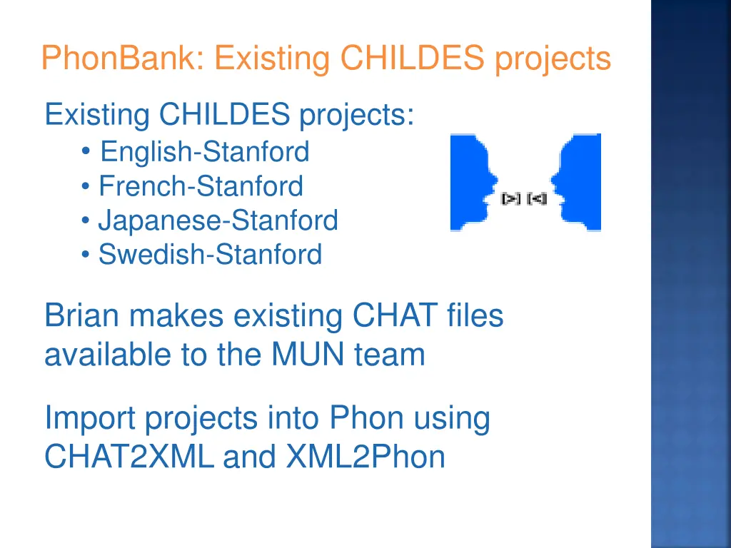 phonbank existing childes projects