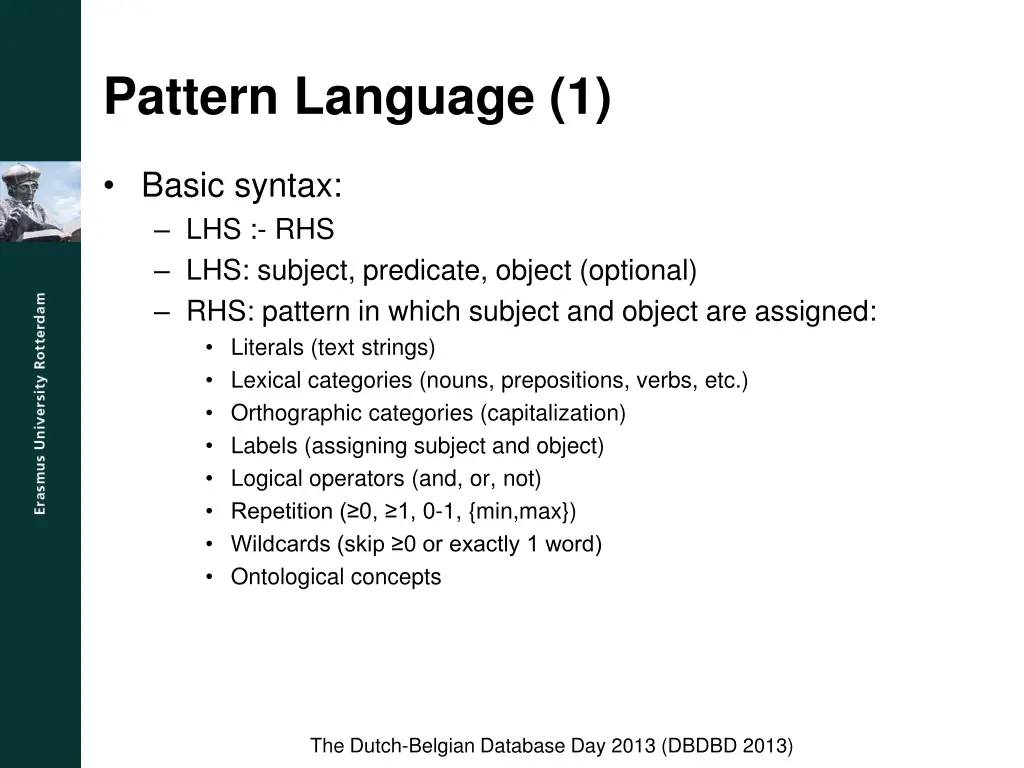 pattern language 1