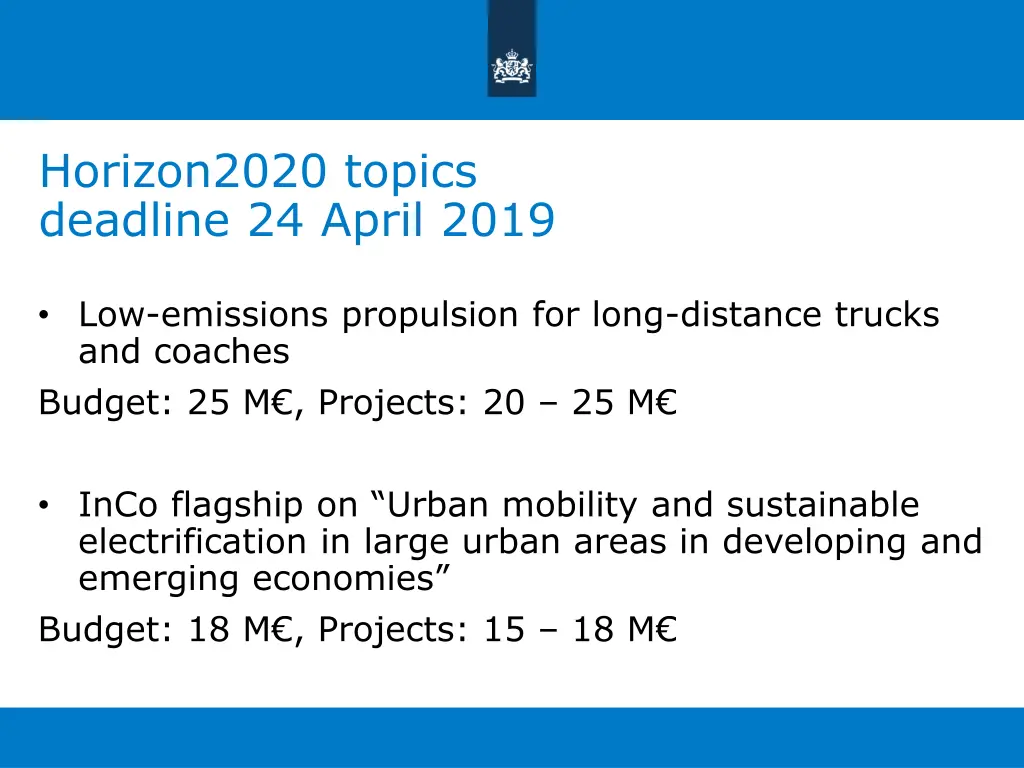 horizon2020 topics deadline 24 april 2019