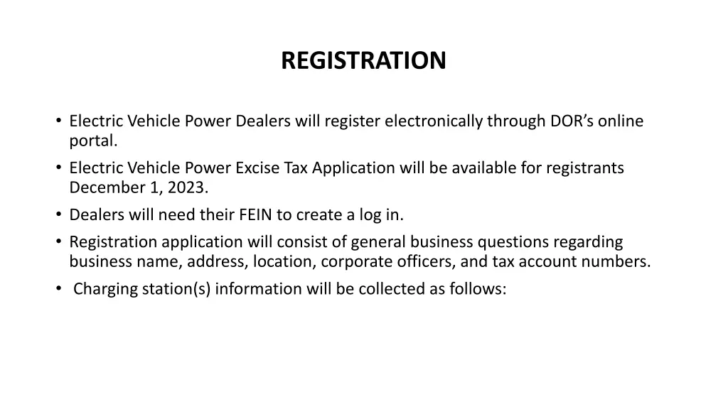 registration